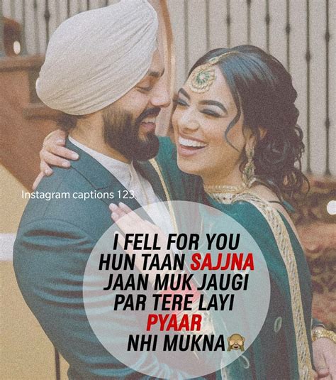 punjabi love captions|famous punjabi captions.